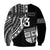 Custom Text and Number Fiji Rugby Sevens Sweatshirt Fijian 7s Tapa Polynesian LT13 - Wonder Print Shop