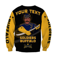 (Custom Personalised) Buffalo Soldiers Sweatshirt BSMC Club Adore Motorcycle LT13 - Wonder Print Shop