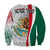 Custom Personalised Mexico Sweatshirt Mexican Eagles Aztec Pattern LT13 - Wonder Print Shop