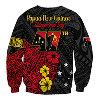 Papua New Guinea Anniversary Sweatshirt 47th Independence Day Since 1975 LT13 - Wonder Print Shop