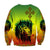 Ethiopia Sweatshirt Cross Mix Lion Colorful Style - Wonder Print Shop