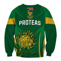 South Africa Cricket Sweatshirt Proteas Champion LT13 - Wonder Print Shop