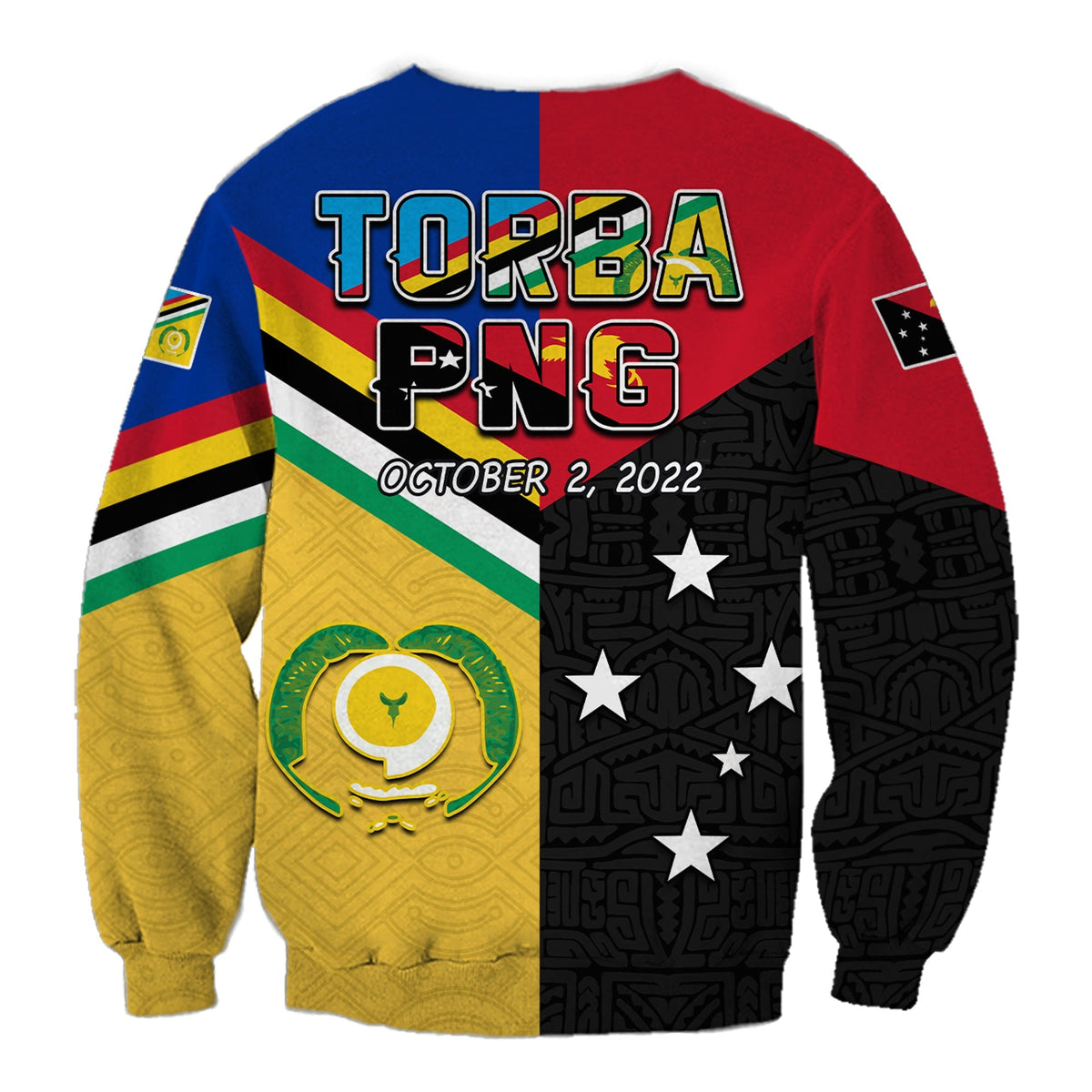 Torba PNG Day Sweatshirt 2022 Simple Polynesia LT13 - Wonder Print Shop