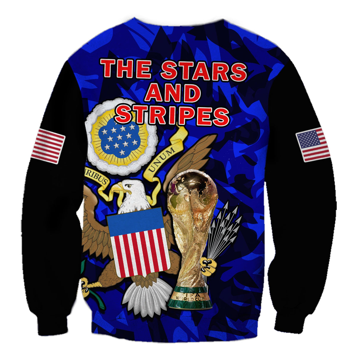 USA Football Sweatshirt The Yanks Champions WC 2022 - Wonder Print Shop