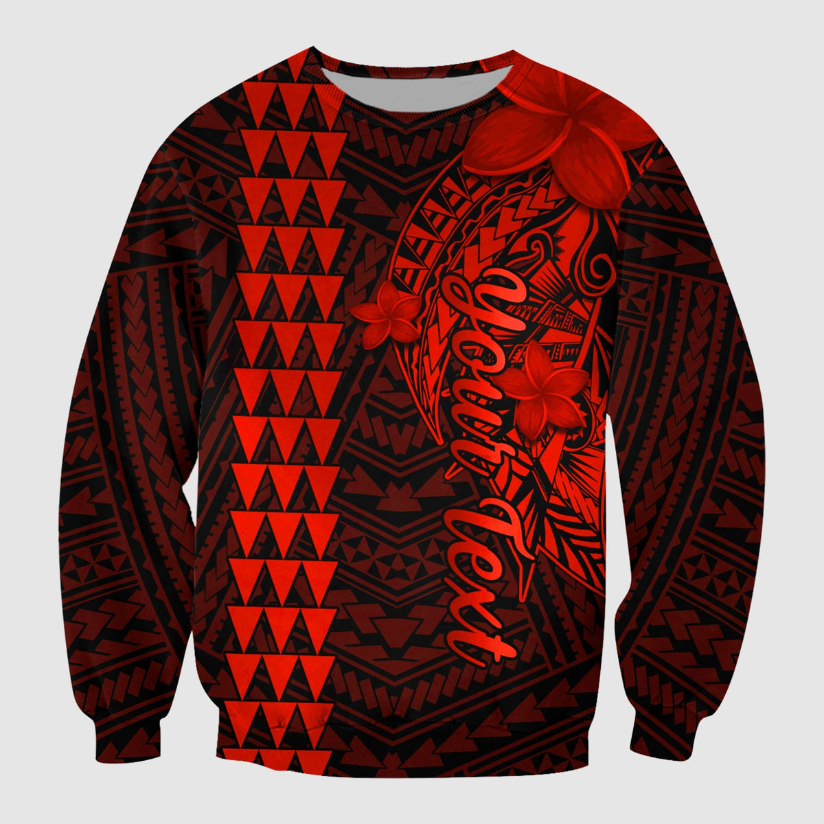 Custom Personalised Hawaii Sweatshirt Kakau Kanaka Maoli Combine Polynesian Shark Ver.06 - Wonder Print Shop