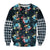 Custom Personalised Hawaii Skeleton Surf Sweatshirt Halloween Hawaiian Tribal LT13 - Wonder Print Shop
