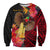 Custom Personalised Papua New Guinea Sweatshirt Bird of Paradise LT13 - Wonder Print Shop