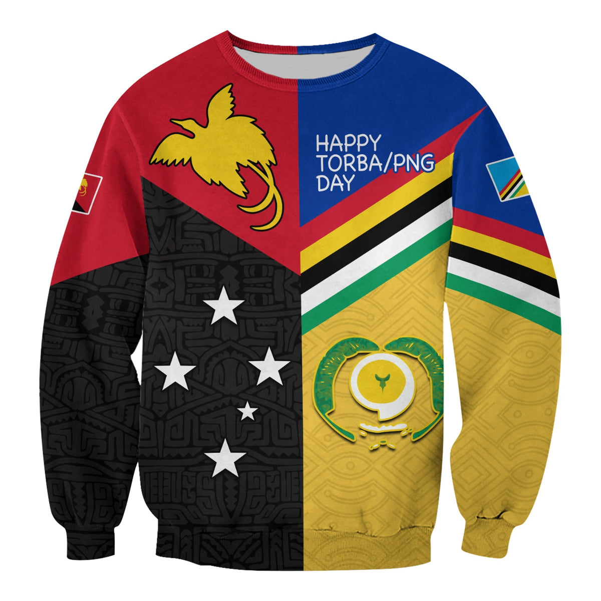 Torba PNG Day Sweatshirt 2022 Simple Polynesia LT13 - Wonder Print Shop