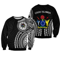 Cook Islands Sweatshirt Polynesian Cultural The Best For You LT13 - Wonder Print Shop