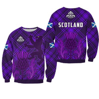 Scotland Sweatshirt Thistle Scottish Be Unique LT13 - Wonder Print Shop