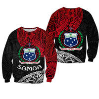 Samoa Sweatshirt Beloved Samoan Mix Polynesian Pattern LT13 - Wonder Print Shop