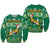 (Custom Personalised) South Africa Rugby Christmas Sweatshirt Springboks Proud Geseende Kersfees - Wonder Print Shop