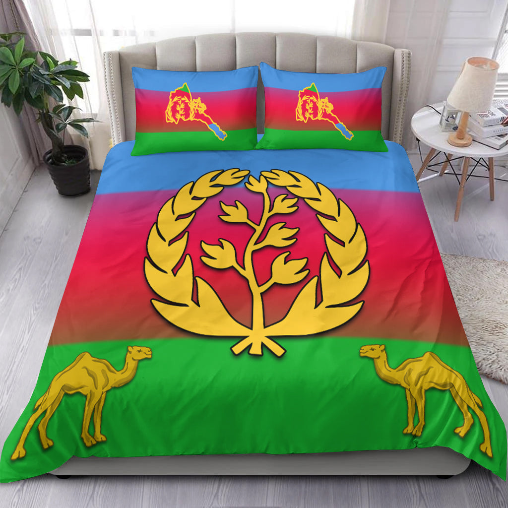 Eritrea Bedding Set Flag LT13 - Wonder Print Shop