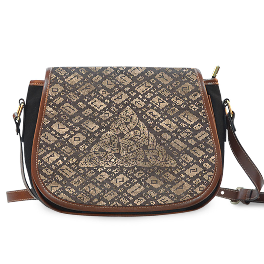 viking-saddle-bag-triquetra-and-runic-alphabet-wood-and-gold-saddle-bag