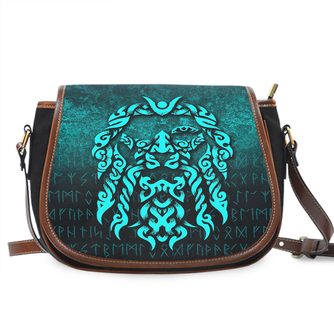 viking-saddle-bag-viking-god-odin-allfather-in-asgard-raven-god-cyan-version-saddle-bag