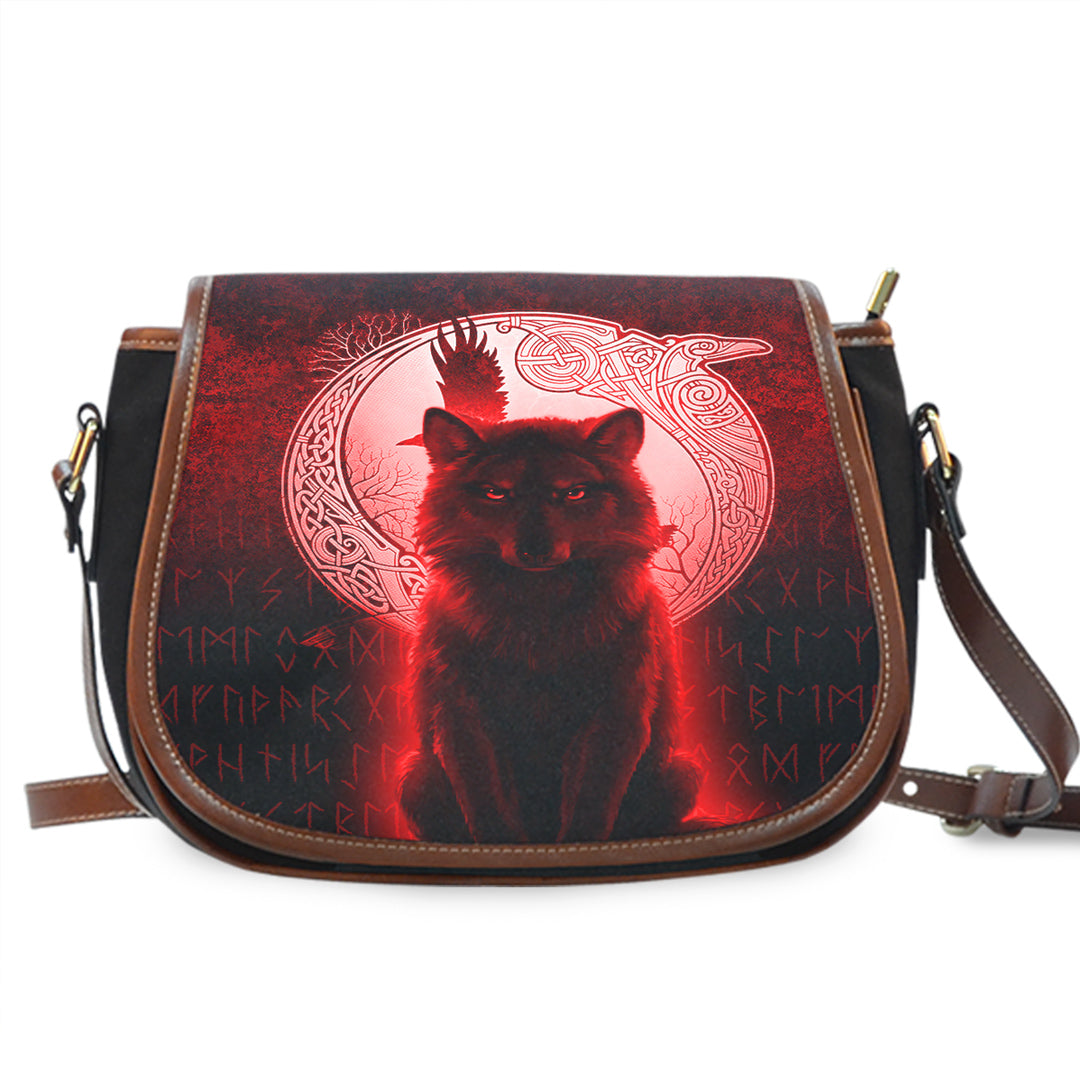 viking-saddle-bag-fenrir-viking-wolf-red-version-saddle-bag