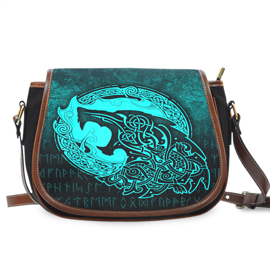 viking-saddle-bag-fenrir-viking-3d-tattoo-cyan-version-saddle-bag