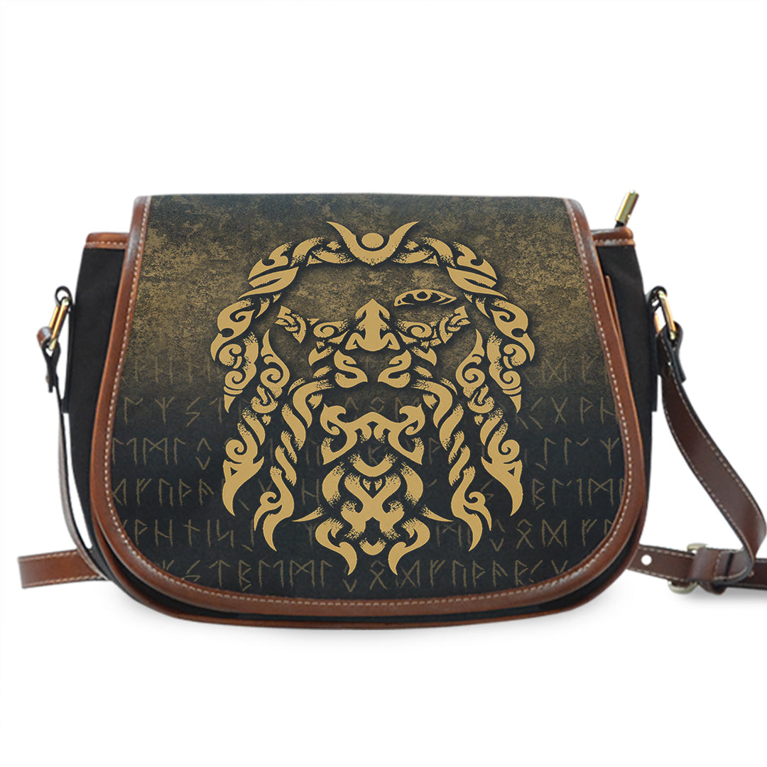 viking-saddle-bag-viking-god-odin-allfather-in-asgard-raven-god-gold-version-saddle-bag