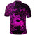 Custom Sagittarius Zodiac Polynesian Polo Shirt Unique Style Pink LT8 - Wonder Print Shop