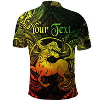 Custom Sagittarius Zodiac Polynesian Polo Shirt Unique Style Reggae LT8 - Wonder Print Shop