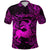 Custom Sagittarius Zodiac Polynesian Polo Shirt Unique Style Pink LT8 - Wonder Print Shop