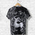 Custom Sagittarius Zodiac Polynesian T Shirt Unique Style Black LT8 - Wonder Print Shop