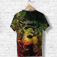 Sagittarius Zodiac Polynesian T Shirt Unique Style Reggae LT8 - Wonder Print Shop