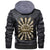 Viking Sailship Or Drakkar Boat Leather Jacket RLT12 - Wonder Print Shop