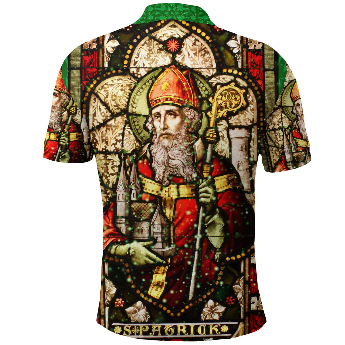 Ireland Saint Patricks Day Polo Shirt Saint Patrick Vibes LT8 - Wonder Print Shop