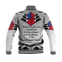 Samoa Black Saturday Baseball Jacket 28 Dec 1929 Visual Arts LT9 - Wonder Print Shop