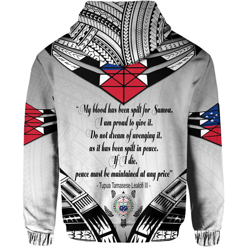 Samoa Black Saturday Hoodie 28 Dec 1929 Visual Arts - Wonder Print Shop