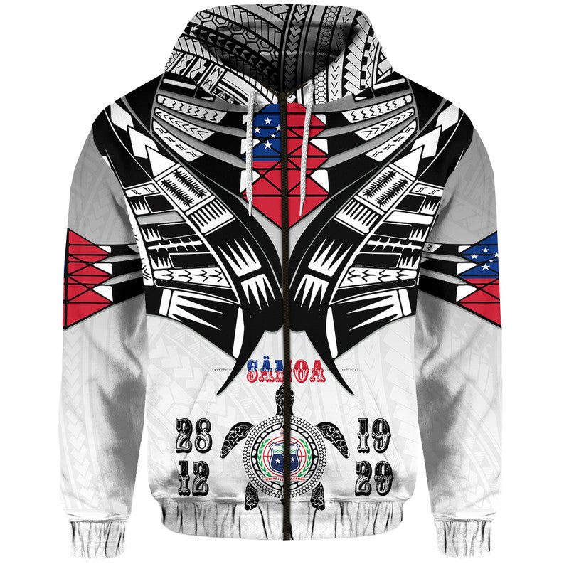 Custom Samoa Black Saturday Hoodie 28 Dec 1929 Visual Arts - Wonder Print Shop