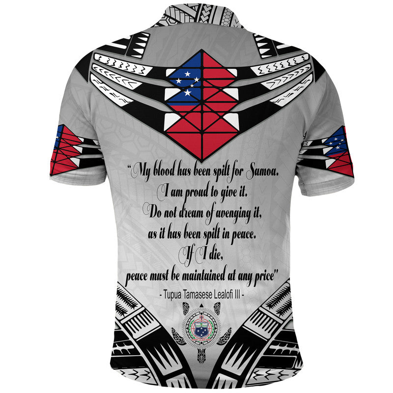 Samoa Black Saturday Polo Shirt 28 Dec 1929 Visual Arts - Wonder Print Shop