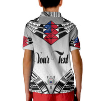 Custom Samoa Black Saturday Polo Shirt 28 Dec 1929 Visual Arts - Wonder Print Shop