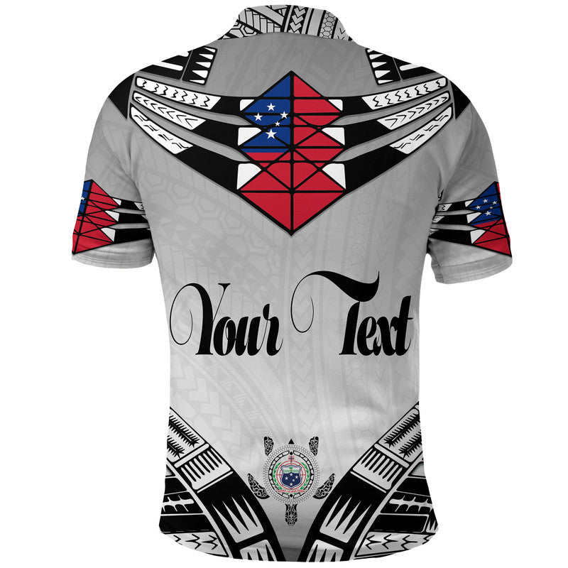 Custom Samoa Black Saturday Polo Shirt 28 Dec 1929 Visual Arts - Wonder Print Shop