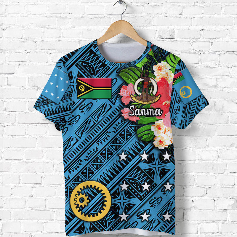 Vanuatu Sanma T Shirt Independence Be Proud LT8 - Wonder Print Shop
