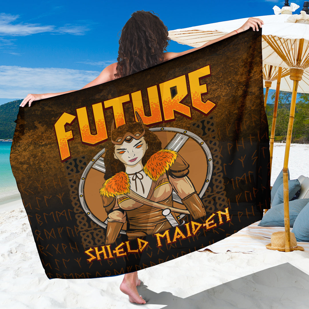 Viking Sarong - Future ShieldMaiden Sarong RLT12 - Wonder Print Shop