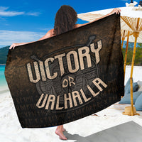 Wonder Print Shop Sarong - Victory or Valhalla Sarong RLT12 - Wonder Print Shop