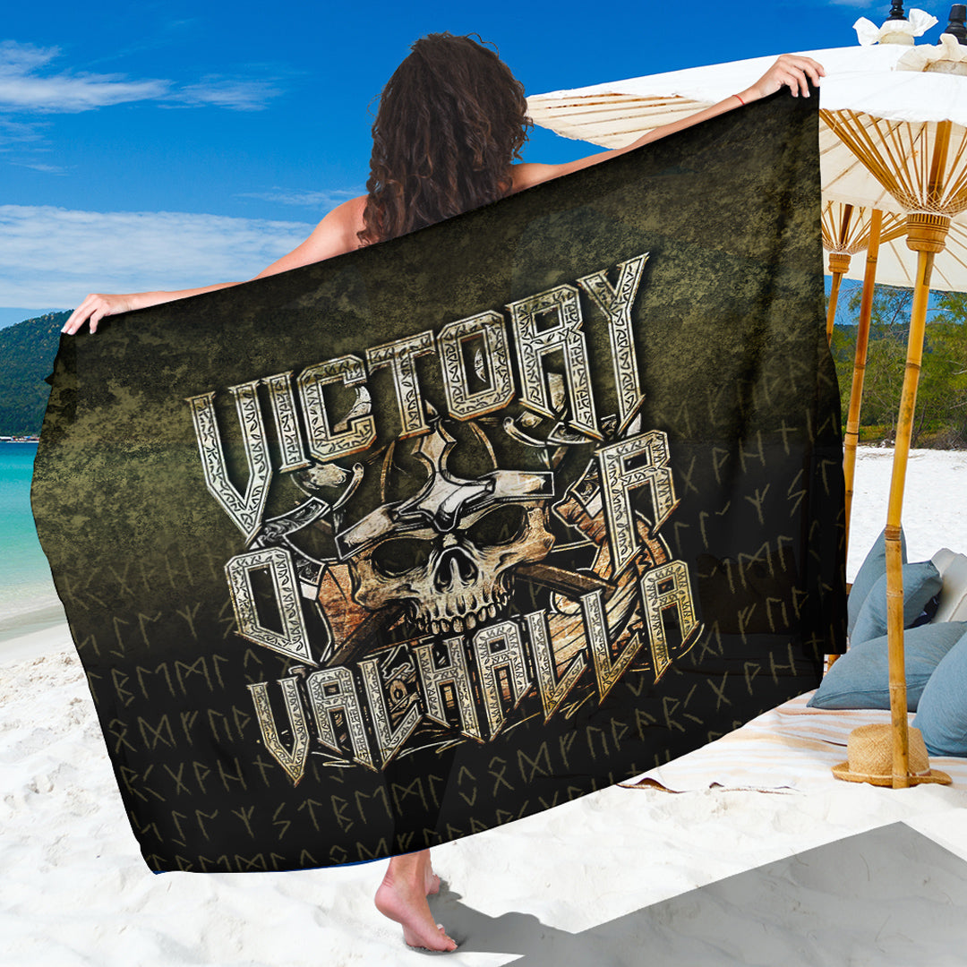 Wonder Print Shop Sarong - Victory or Valhalla Sarong RLT12 - Wonder Print Shop