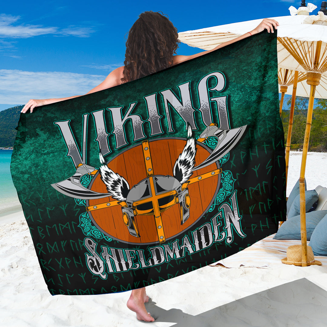Viking Sarong - Viking ShieldMaiden Sarong RLT12 - Wonder Print Shop
