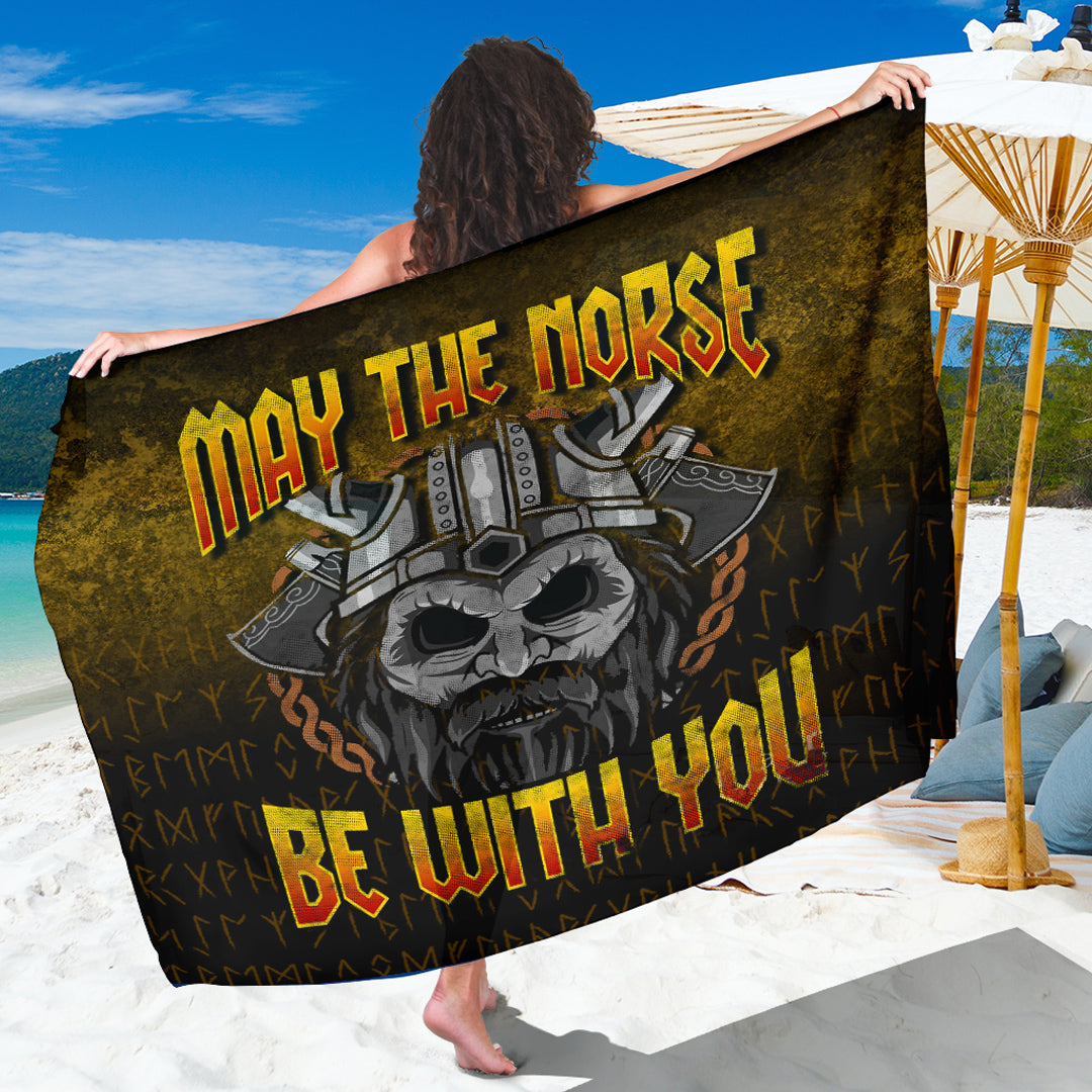 Viking Sarong - May The Norse Be With You Sarong RLT12 - Wonder Print Shop