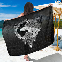 Viking Sarong - Viking Norse Wolf Sarong RLT12 - Wonder Print Shop