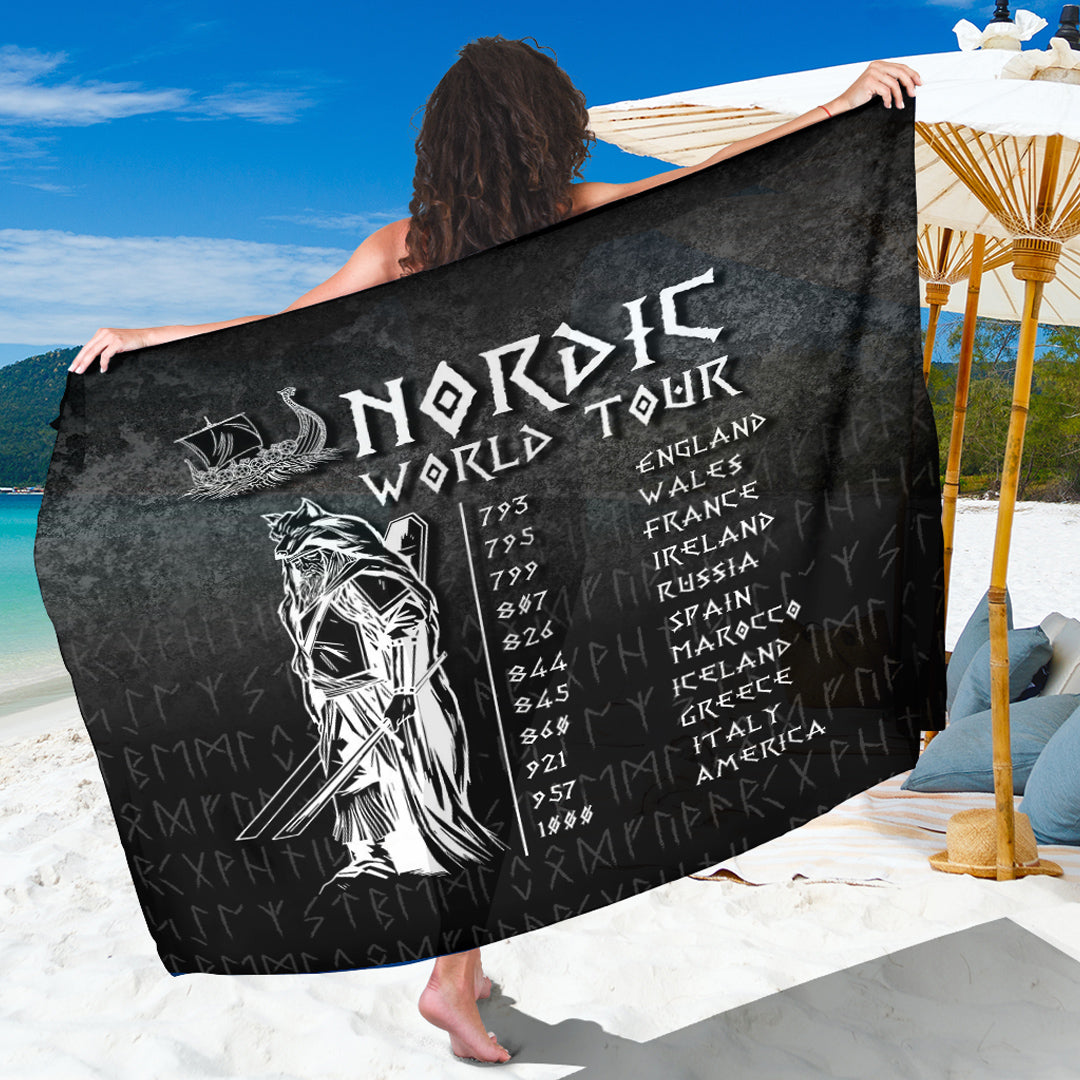 Viking Sarong - Nordic World Tour Sarong RLT12 - Wonder Print Shop