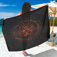 Viking Sarong - Tree Of Life with Triquetra Sarong RLT12 - Wonder Print Shop