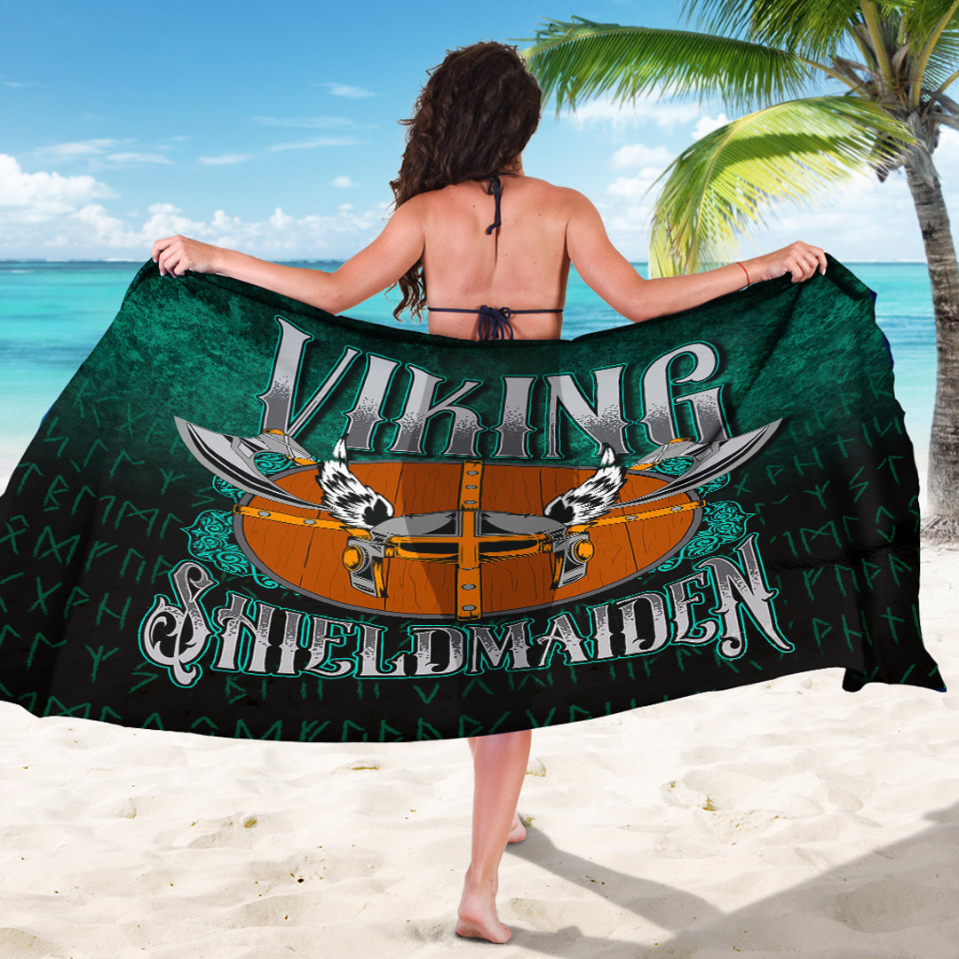 Viking Sarong - Viking ShieldMaiden Sarong RLT12 - Wonder Print Shop