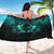 Viking Sarong - Nordic Warrior Valhalla Norse - Cyan Version Sarong RLT12 - Wonder Print Shop