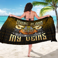 Viking Sarong - Viking Blood Runs Through My Veins Sarong RLT12 - Wonder Print Shop