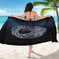 Viking Sarong - Vikings Raven - Special Blue Version Sarong RLT12 - Wonder Print Shop