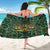 Viking Sarong - Tree Of Life with Triquetra Malachite and Gold Sarong RLT12 - Wonder Print Shop