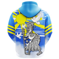 African Hoodie Orisha Obatala Yoruba Pullover Hoodie - Wonder Print Shop